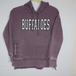 Men's Hoodie Size M  in Purple Bufaloes